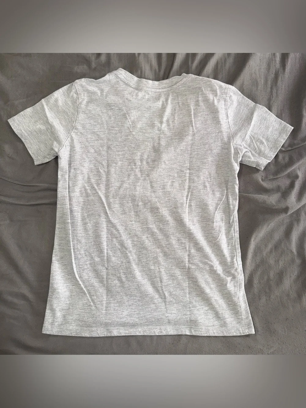 Gap Kids Original Logo T-Shirt Youth L 10/12 Gray Short Sleeve Graphic Tee